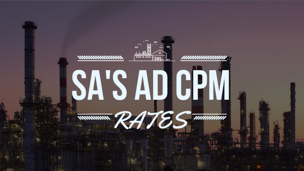 Sa's Ad cpm rates