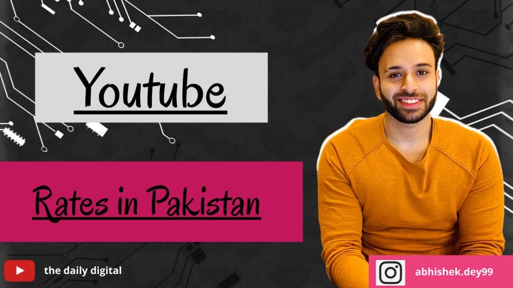 YouTube CPM Rates in Pakistan